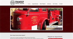 Desktop Screenshot of familydentalstation.com